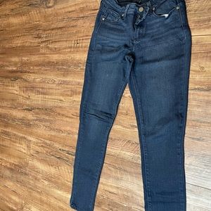 Paige blue skinny jeans